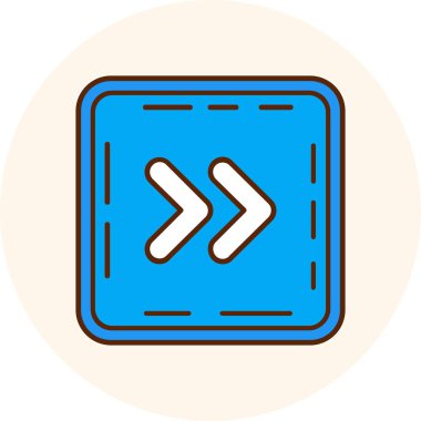 Modern eğitim ikonunun vektör illüstrasyonu