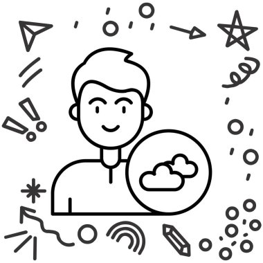 bulut hesaplama ağı simgesi