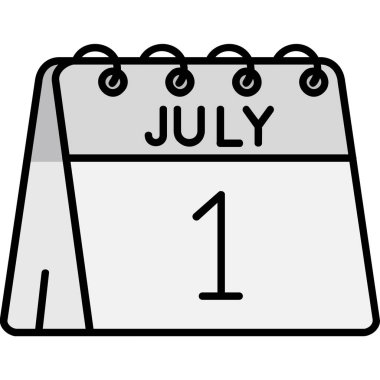 Takvim simgesini, basit tarzı