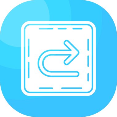 ok simgesi vektör illüstrasyonu