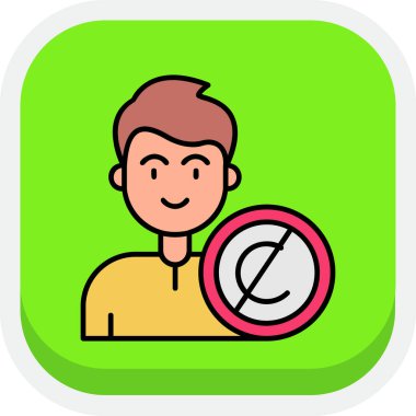 bir arkaplanda vektör illüstrasyonunu durdur