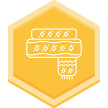 Bir noel simgesinin vektör illüstrasyonu