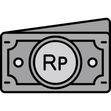 nakit banknot simgesi, özet biçimi