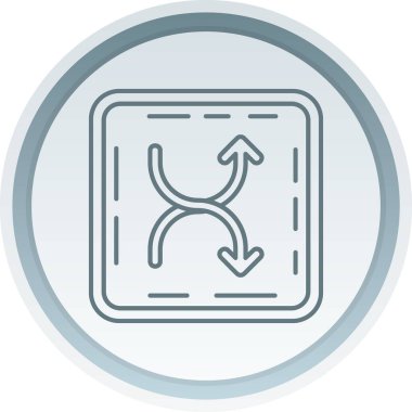 Modern b 'nin vektör illüstrasyonu eksik simgesi