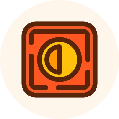 Gıda simgesinin vektör illüstrasyonu