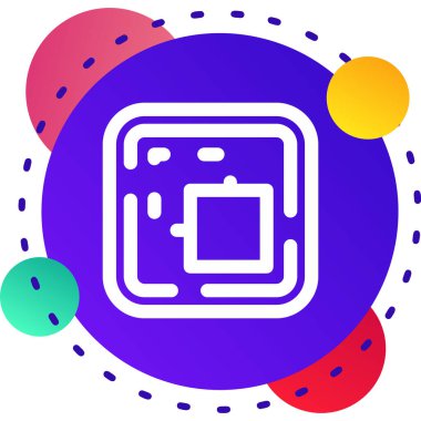 Renk çizgisi Beyaz arkaplanda kart simgesi çalınıyor. Kumarhane kumarı. Kademeli rastgele dinamik şekiller. Vektör İllüstrasyonu