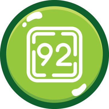 27 saat hizmet, modern simge, vektör illüstrasyonu