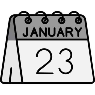 Takvim simgesi vektör illüstrasyonu