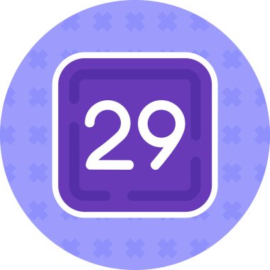 sayı simgesi, vektör illüstrasyonu basit tasarım