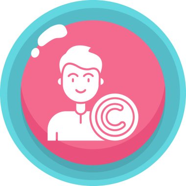 hedef vektör simgesi modern illüstrasyon