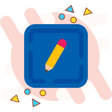 boya simge vektör çizim