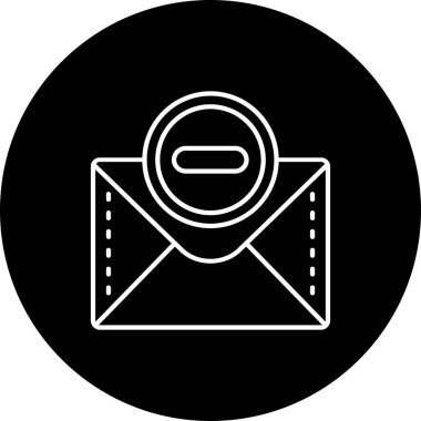 posta simgesi, vektör illüstrasyonu