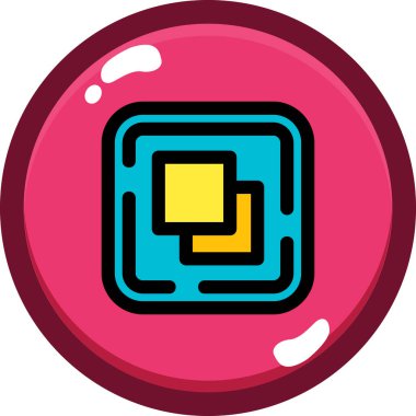 oyun simgesi vektör çizimi