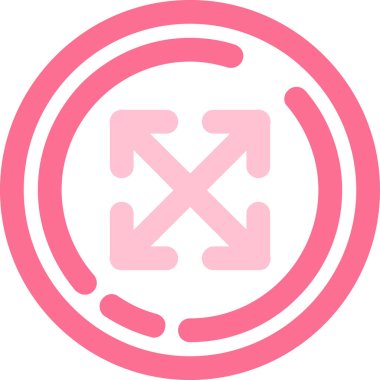 Tek bir simgenin vektör illüstrasyonu