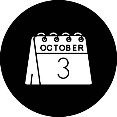 2 Ekim ve bir günlük takvimde tarih