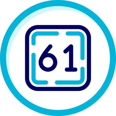 676 takvim vektör simgesi