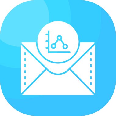 E- posta simgesi vektör illüstrasyonu