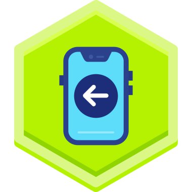 Akıllı saat. Web simgesi basit tasarım