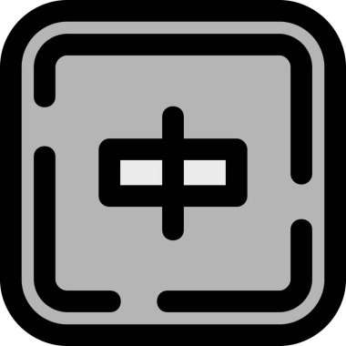 doldurulmuş + simge ekle - taslak biçimi