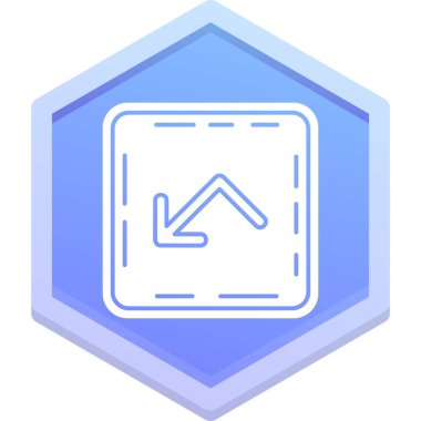 ok simgesi vektör illüstrasyonu