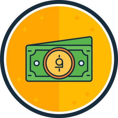 dolar simgesivektör illüstrasyon