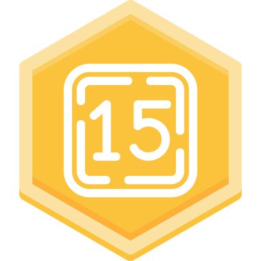 Modern bir simgenin vektör illüstrasyonu