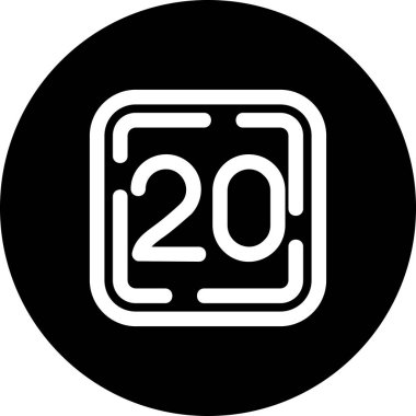 seo modern simgesinin vektör illüstrasyonu