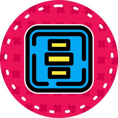 Kumarhane çipi simgesi vektör çizimi çizimi