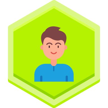 Avatar Adam vektör simgesi