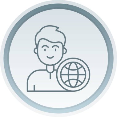 seo modern simgesinin vektör illüstrasyonu