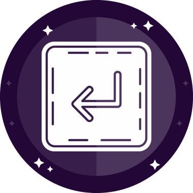 Modern b 'nin vektör illüstrasyonu eksik simgesi