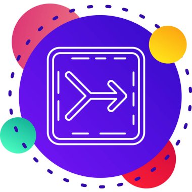 Beyaz arka planda izole edilmiş siyah çizgili hindi resmi. Ulusal hindi bayrağı. Mavi kare düğme. vektör illüstrasyonu