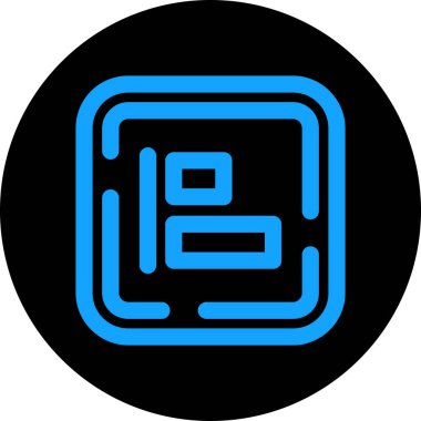 seo modern simgesinin vektör illüstrasyonu