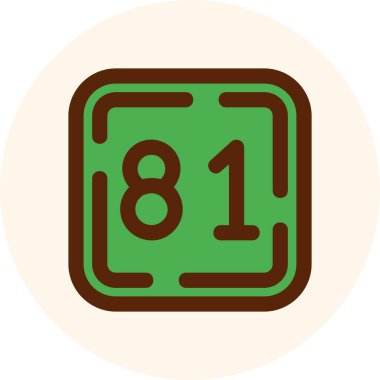 Çikolata ikonu vektörü. İnce çizgi işareti. İzole edilmiş kontür sembolü gösterimi