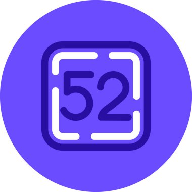 Takvim. Web simgesi basit illüstrasyon