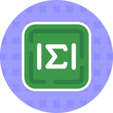 Bir arkaplan simgesinin vektör illüstrasyonu