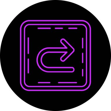 Modern oto tamir simgesinin vektör illüstrasyonu