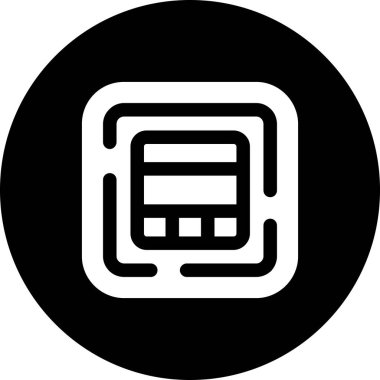 Bir kitap simgesinin vektör illüstrasyonu