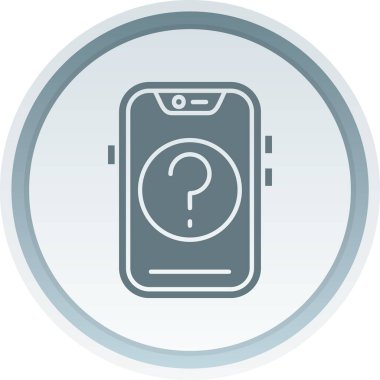 cep telefonu simgesi. vektör illüstrasyonu