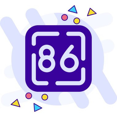 8 tarih simgesi vektörü. Tarih çizelgesi. renk sembolü çizimi