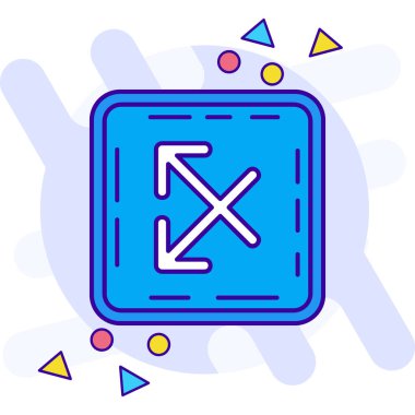 ok simgesinin vektör illüstrasyonu