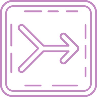 ok simgesinin vektör illüstrasyonu