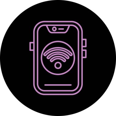 Eşsiz Telefon Vektörü Kabartma Simgesi