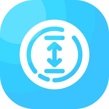 Vektör tazeleme simgesi illüstrasyonu