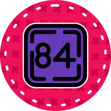 Kumarhane yuvası vektör simgesi