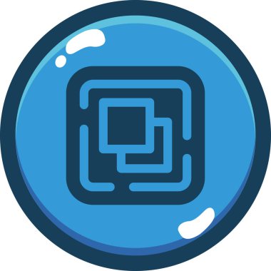 Seo simgesinin vektör illüstrasyonu