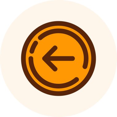 Yenile. Web simgesi basit illüstrasyon