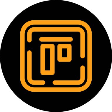 Sikke Simgesi vektör illüstrasyonu