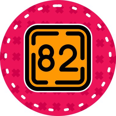 Kumarhane yonga simgesi, basit vektör illüstrasyonu