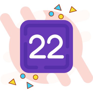 takvim tarihi gün simgesi